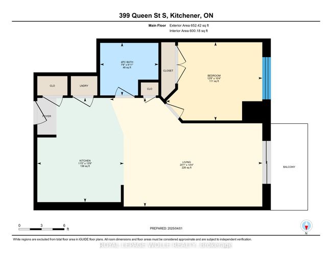 210 - 399 Queen St S, Condo with 1 bedrooms, 1 bathrooms and 1 parking in Kitchener ON | Image 50