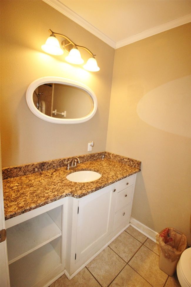 Hall Bath: Granite counter top | Image 26
