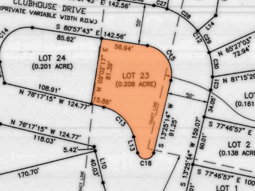 Lot 23 Clubhouse Dr, Graford, TX, 76449-5241 | Card Image