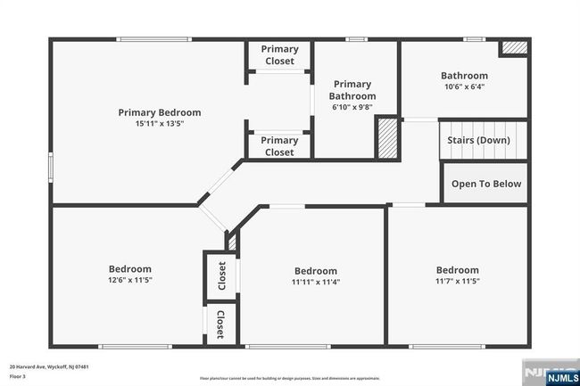 20 Harvard Ave, House other with 4 bedrooms, 3 bathrooms and null parking in Wyckoff NJ | Image 31