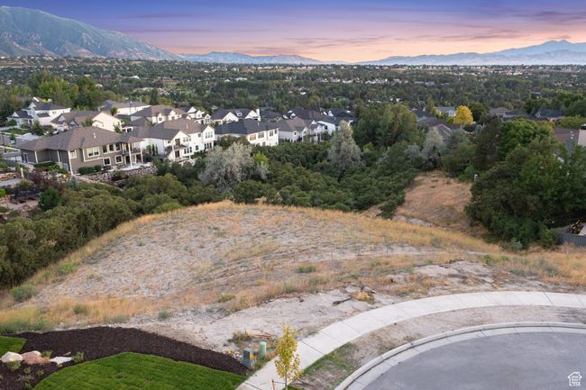 Aerial view at dusk of a mountain view and a residential view | Image 16
