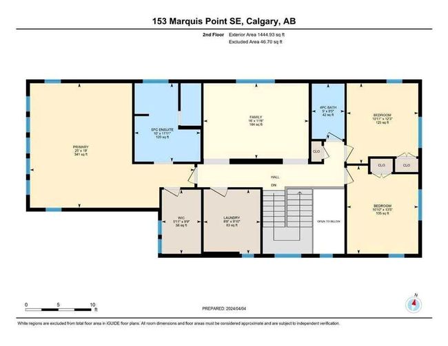 153 Marquis Point Se, Home with 4 bedrooms, 3 bathrooms and 4 parking in Calgary AB | Image 48
