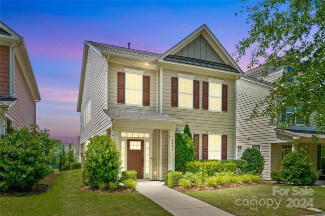 Located in the heart of the Queen City within minutes of Uptown, Camp North End, Optimist Hall, AvidXchange Music Factory, I-77, CLT airport & more! Move-in ready two story home features over 2, 300 square feet, 3 bedrooms, 2 full & 1 half bathrooms in the desirable Brightwalk neighborhood. | Image 36