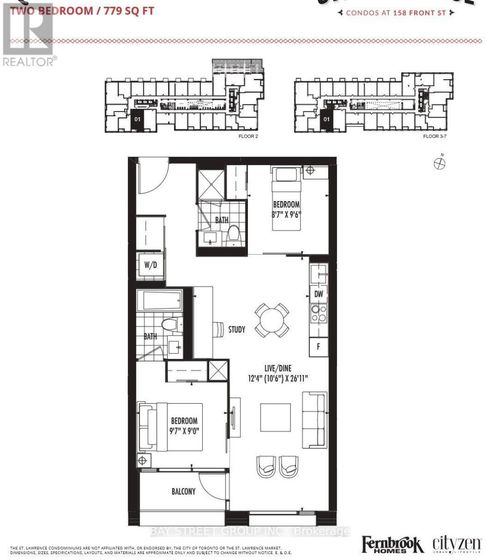 701-158 Front Street East Street, Toronto (Moss Park), ON, M5A0K9 | Card Image