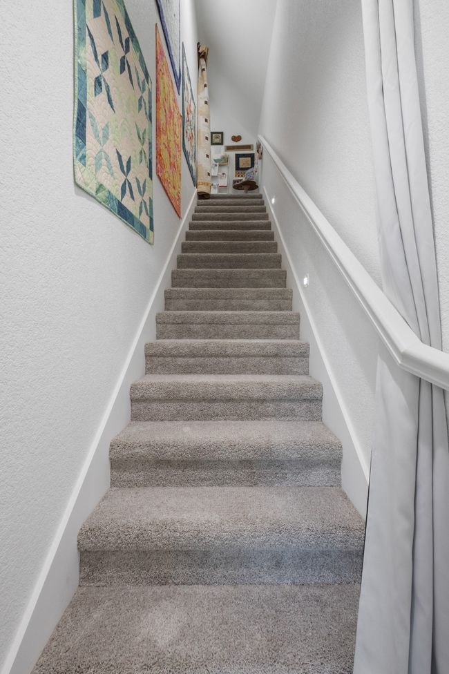 Stairs with a textured wall | Image 27
