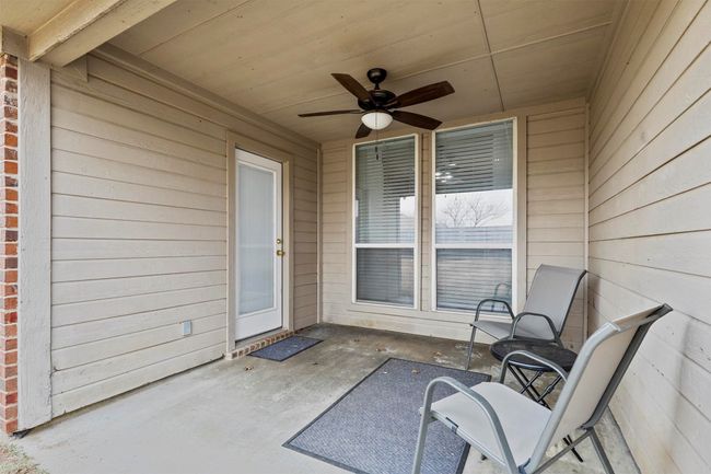 View of patio / terrace featuring a ceiling fan | Image 32