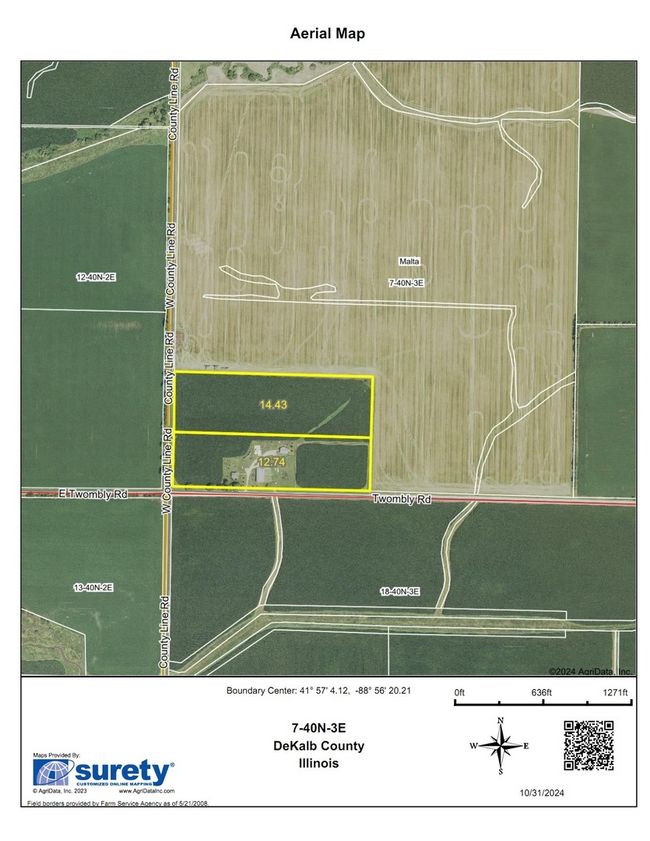 159 Twombley Road, Home with 0 bedrooms, 0 bathrooms and null parking in Creston IL | Image 29