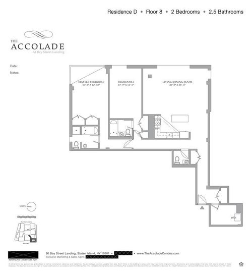 8-d-90 Bay Street Lndg, Staten Island, NY, 10301-2664 | Card Image
