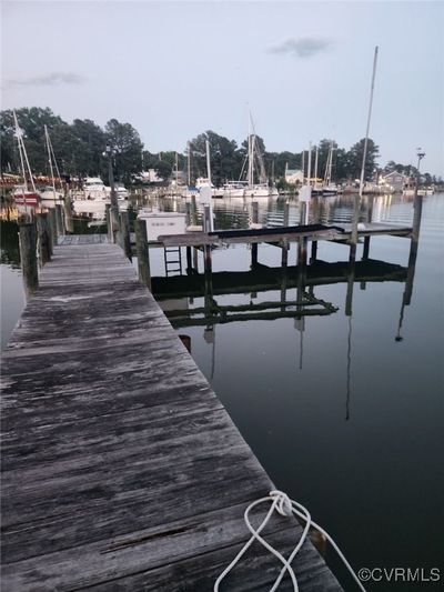 120' Dock with a boat lift, lighting and spigot | Image 2