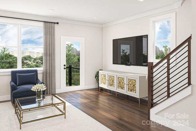 Context at Oakhurst | The Lennon Rendering *actual finishes, color scheme, orientation, structural options will vary on this home, furniture not included | Image 14