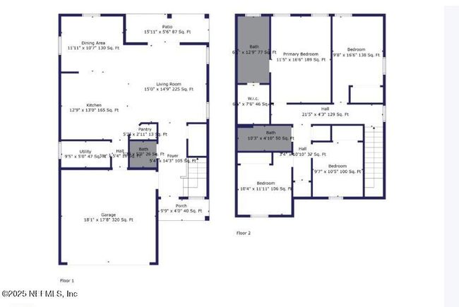 998 Floyd St, House other with 4 bedrooms, 3 bathrooms and null parking in FLEMING ISLAND FL | Image 9
