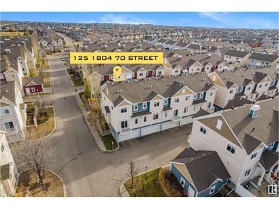 125 - 1804 70 St Sw, Townhouse with 2 bedrooms, 3 bathrooms and null parking in Edmonton AB | Image 1