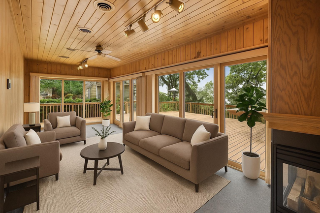 Sunroom virtual staged | Image 18