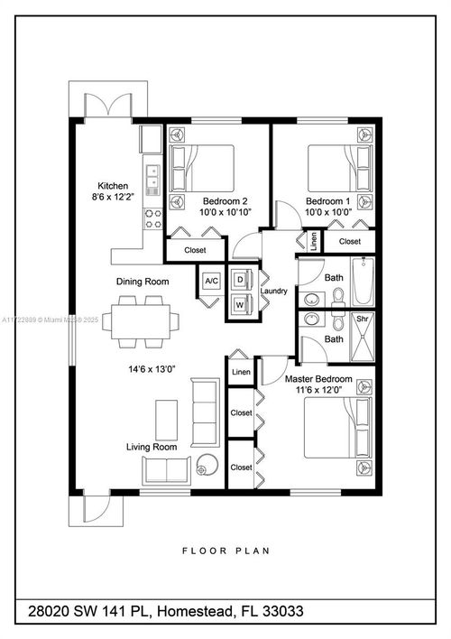 0-14006 Sw 280th Ter, Homestead, FL, 33033-1827 | Card Image