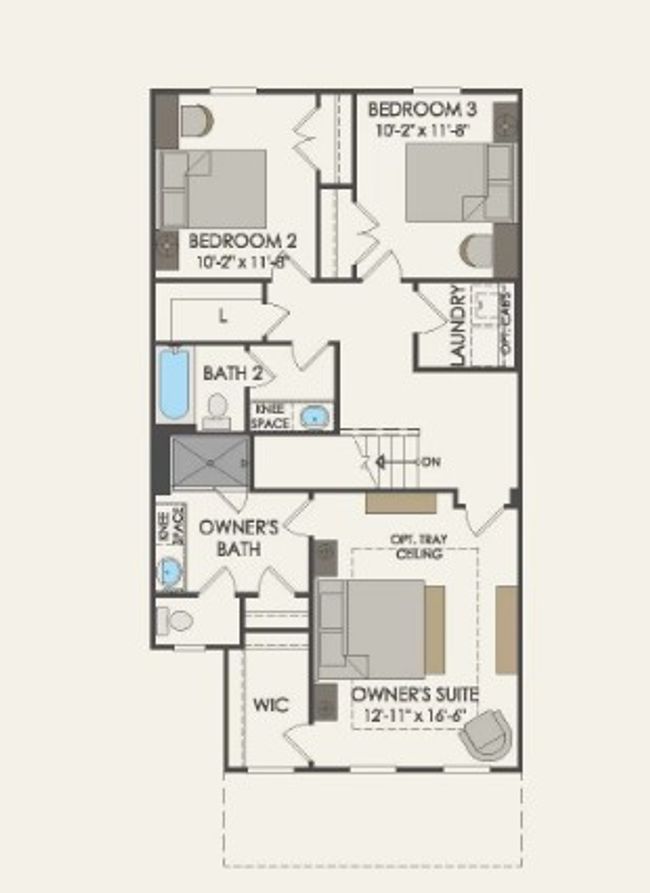 Pulte Homes, Blanchard floor plan | Image 4