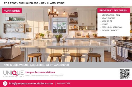 1248 Kings Avenue, West Vancouver, BC, V7T2C4 | Card Image