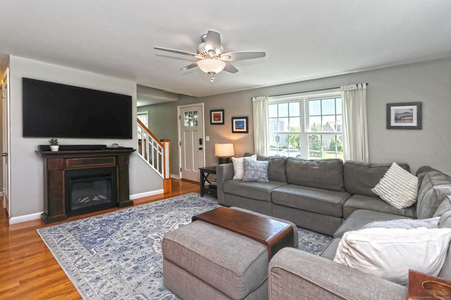 Bright and sunny living room with hardwood floors! | Image 5