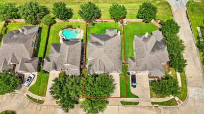 This aerial view showcases the INCREDIBLE 8, 381 sqft lot, and No Back Neighbors. | Image 3