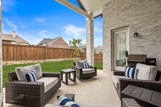 View of patio / terrace with an outdoor living space | Image 35