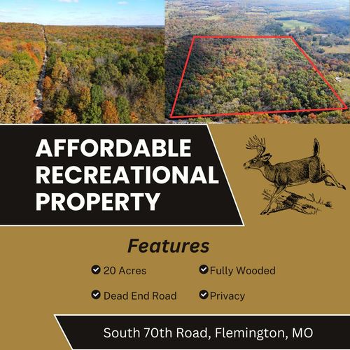 Tract 1 South 70th Road, Flemington, MO, 65650 | Card Image