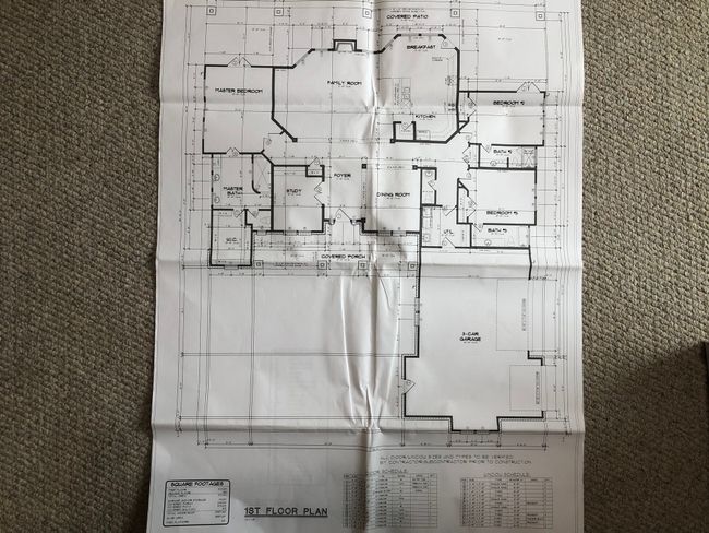 House Floor Plan with square footages. | Image 33