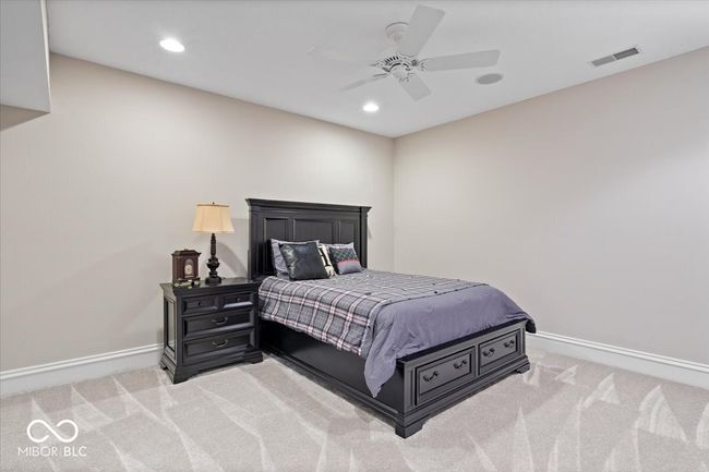 Bonus room #4 in the basement shares a jack & jill bathroom with bedroom #5. | Image 39