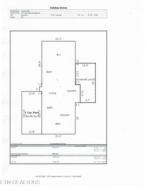 3711 Elm Springs Ridge Rd, Washburn, TN, 37888-4631 | Card Image
