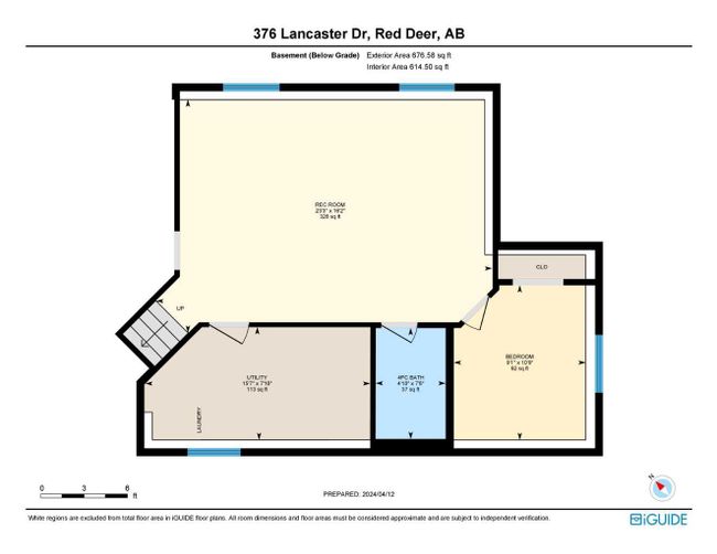 376 Lancaster Drive, Home with 3 bedrooms, 2 bathrooms and 2 parking in Red Deer AB | Image 25