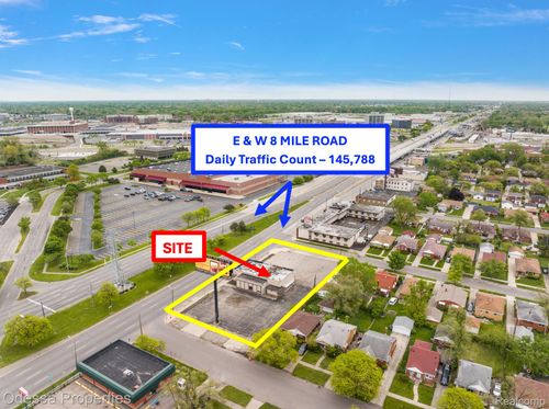 16301 W 8 Mile Rd, Detroit, MI, 48235-2105 | Card Image