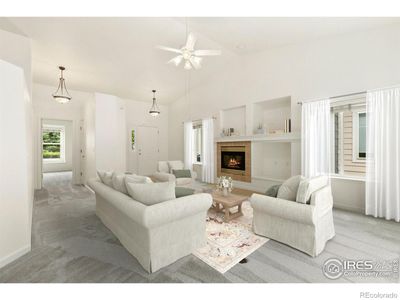 Virtually Staged Living Room | Image 3