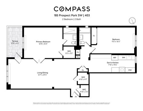 403-185 Prospect Park Sw, Brooklyn, NY, 11218-1320 | Card Image