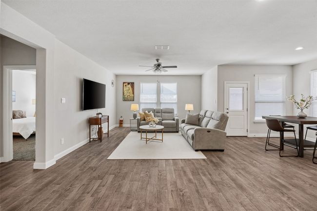Primary bedroom to the left of living room | Image 10