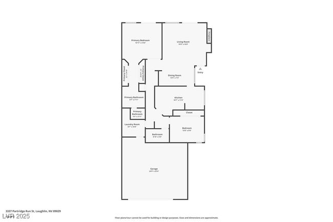 3337 Partridge Run St, Townhouse with 2 bedrooms, 2 bathrooms and null parking in Laughlin NV | Image 47