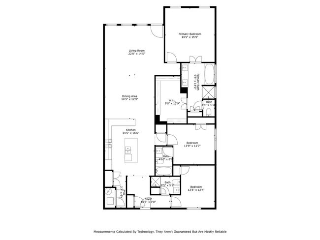 UNIT-1106 - 5015 Meridian Ln, Condo with 3 bedrooms, 3 bathrooms and null parking in Addison TX | Image 32