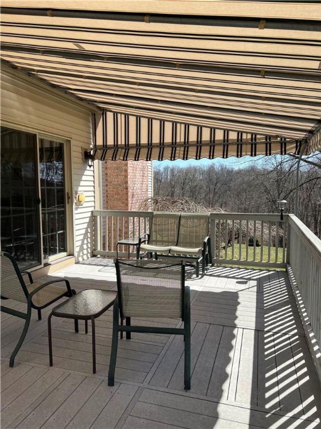 Covered Trex Deck area off kitchen | Image 7