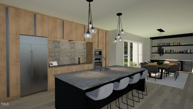 Kitchen to Dining and Bar Space | Image 8