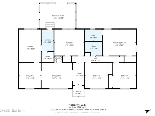 327 Pinecliff Dr, Wilmington, NC, 28409-8032 | Card Image