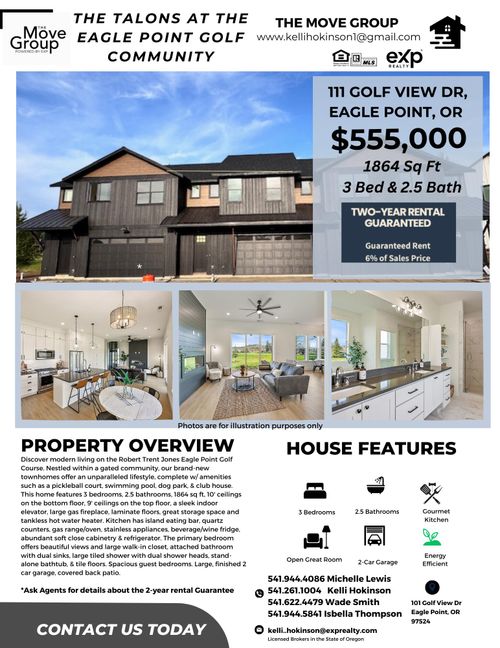 111 Golf View Dr, Eagle Point, OR, 97524-6676 | Card Image