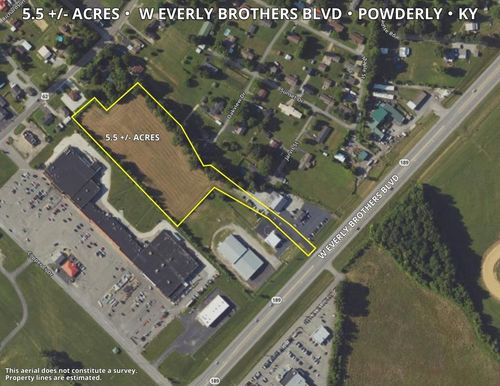 0 W Everly Brothers Blvd, POWDERLY, KY, 42367 | Card Image