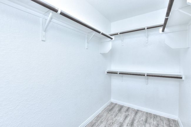 Primary Closet oversized for extra storage. | Image 23