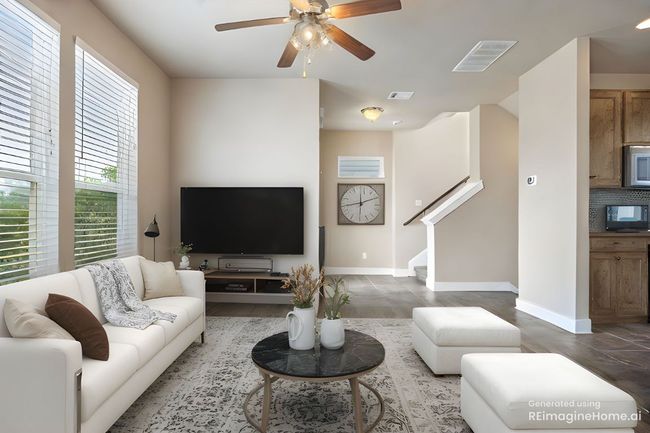 Virtually staged photo of the living room | Image 12
