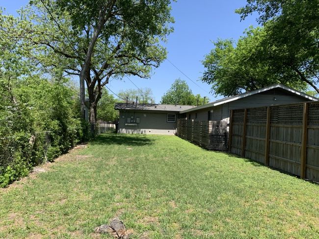 View of back of the unit from the far back fence. | Image 15