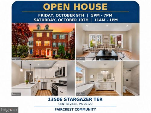 13506 Stargazer Ter, CENTREVILLE, VA, 20120-5000 | Card Image