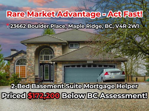 23662 Boulder Pl, Maple Ridge, BC, V4R2W1 | Card Image