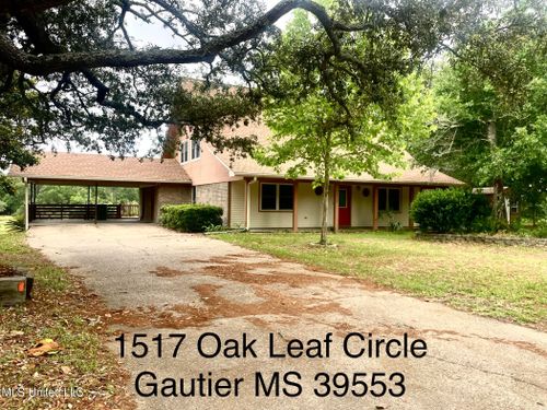 1517 Oak Leaf Circle, Gautier, MS, 39553 | Card Image