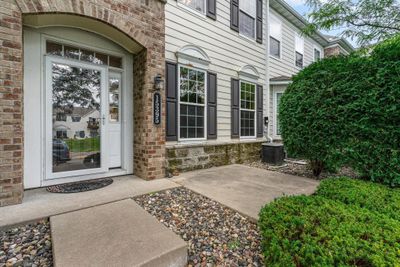 Patio at the front of the home. | Image 3