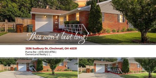 2536 Sudbury Dr, Cincinnati, OH, 45231 | Card Image