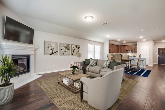 Beazer Homes Whitewing Trails Brooks floorplan. This is not a photo of the actual home, but is a photo of the Brooks floorplan. | Image 6