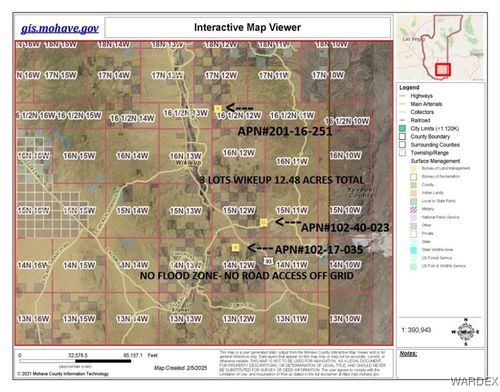 3 E Burro Creek Crossing Road, Wikieup, AZ, 85360 | Card Image