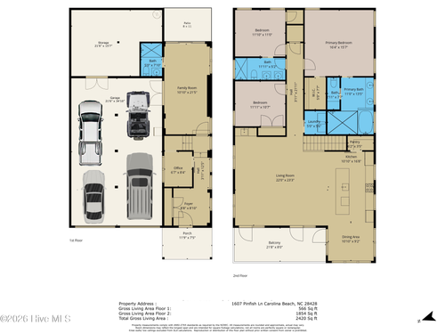 1607 Pinfish Ln, Carolina Beach, NC, 28428-5620 | Card Image